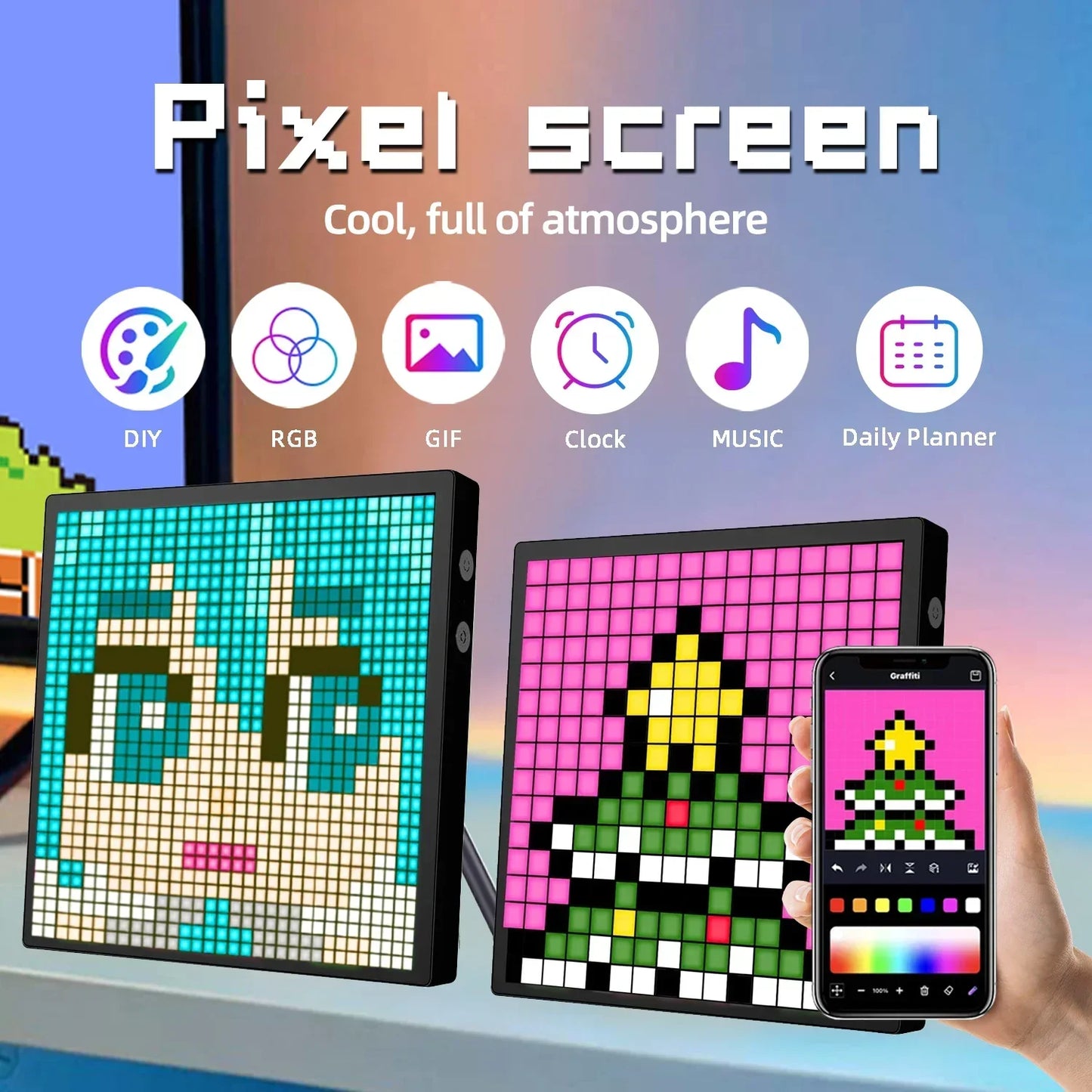 Smart LED Matrix Pixel RGB  Display